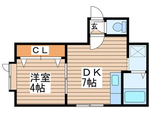 アークコート月寒東Ⅱの物件間取画像